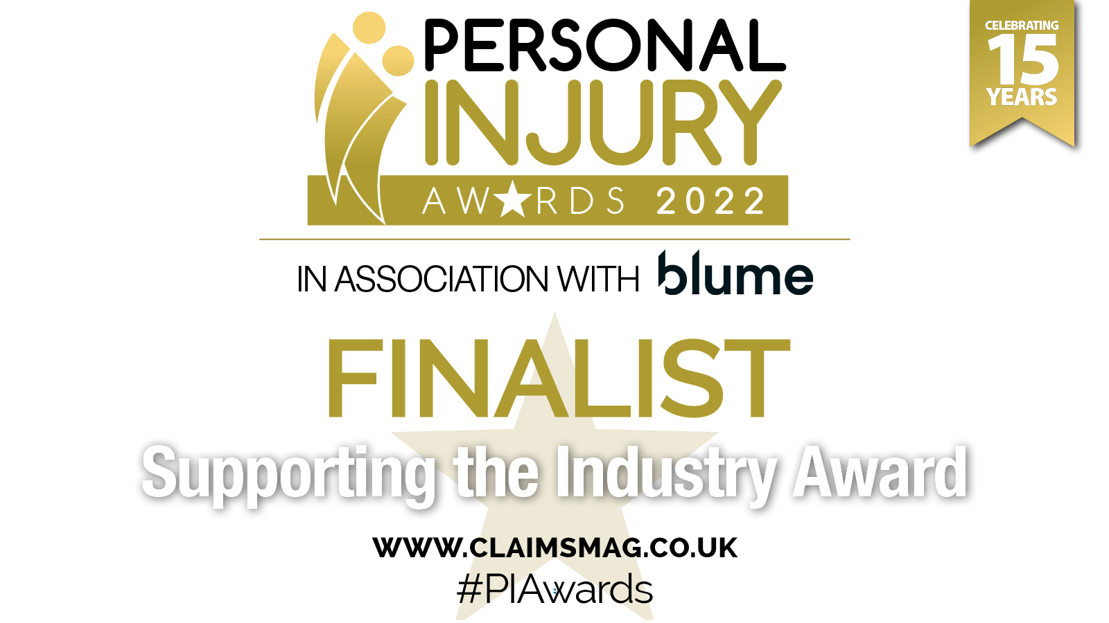 Personal Injury Awards 2022 Finalist