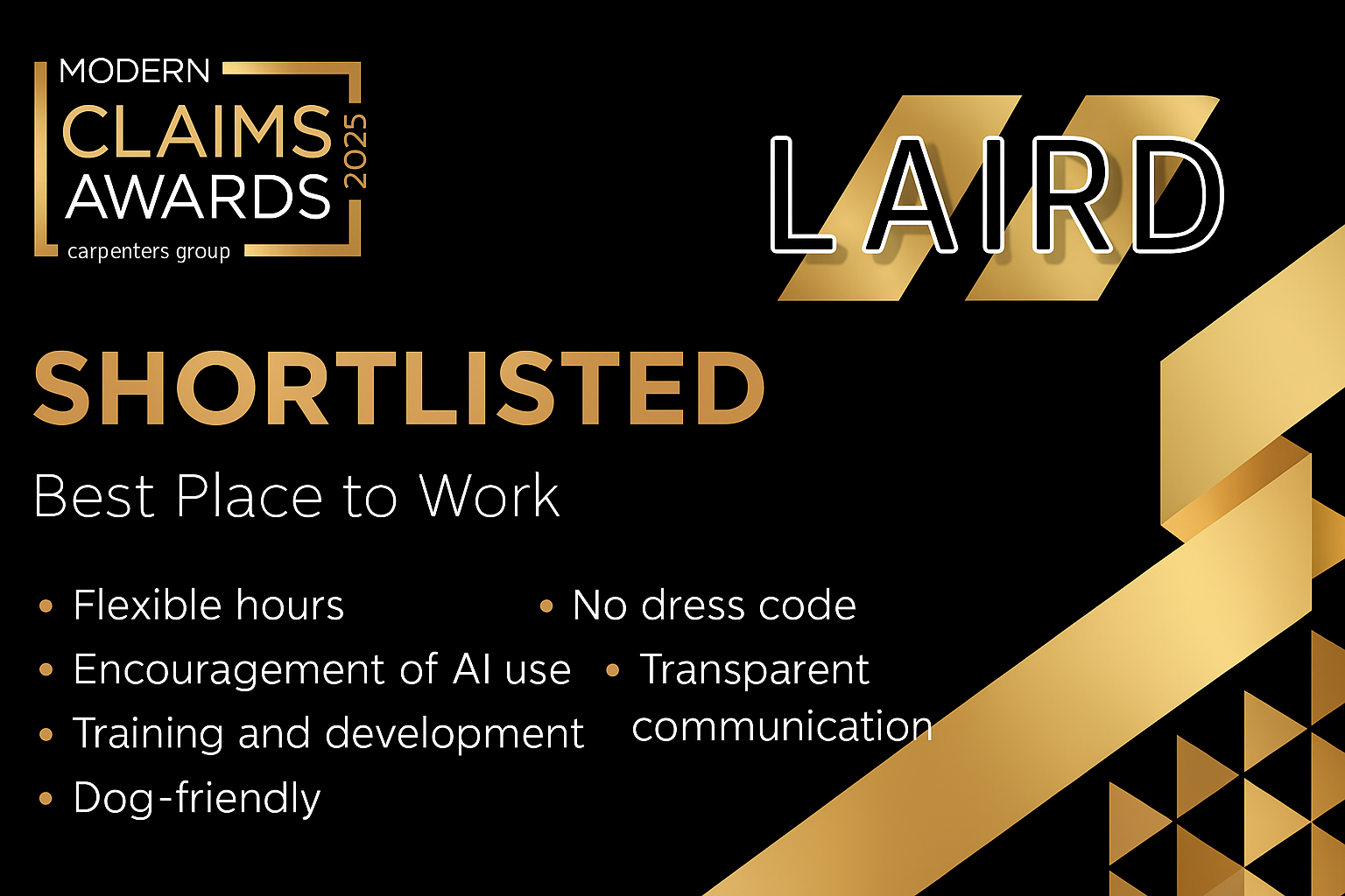 Why Laird Is the Best Place to Work